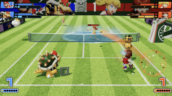 Mario Tennis Fever Screenshot