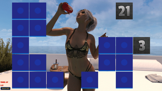 Sexy Memory Puzzle: Pool Girls Screenshot