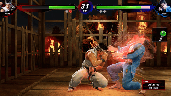 Virtua Fighter 5 R.E.V.O. World Stage Screenshot