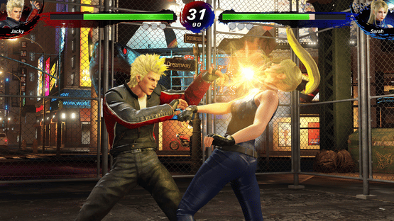 Virtua Fighter 5 R.E.V.O. World Stage Screenshot