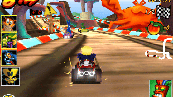 Crash Bandicoot Nitro Kart 3D Screenshot