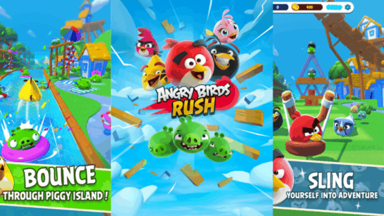 Angry Birds rush Screenshot