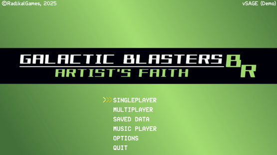 Galactic Blasters BR: Artist's Faith Screenshot