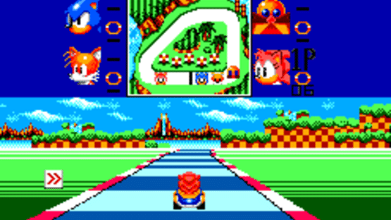 Sonic Drift GG2SMS Screenshot