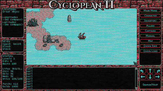 Cyclopean II: The Dreamlands Screenshot