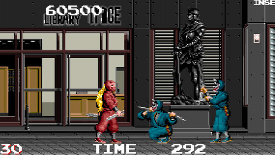 The Ninja Warriors Screenshot