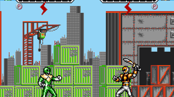 Mighty Morphin Power Rangers: Power Nexus Screenshot