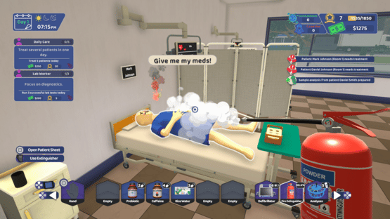 Two Hands Hospital Assistant Simulator Screenshot