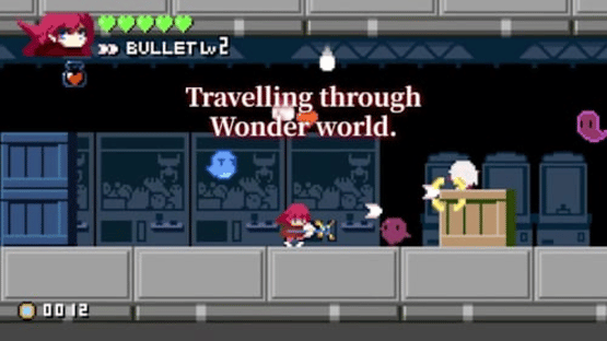 Pixel Game Maker Series: Stray Witch and the Ghost Train Screenshot