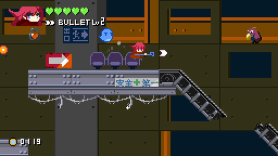 Pixel Game Maker Series: Stray Witch and the Ghost Train Screenshot