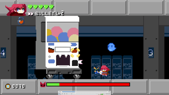 Pixel Game Maker Series: Stray Witch and the Ghost Train Screenshot