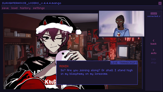 A Killer Chat! Christmas Screenshot