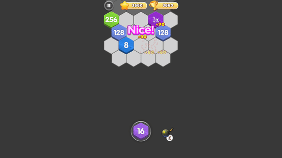 Hexa Fusion 2048 Screenshot