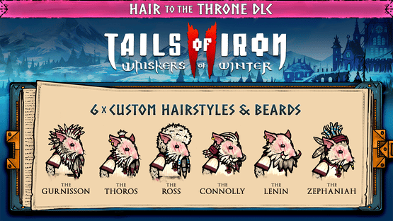 Tails of Iron II: Whiskers of Winter - Hair to the Throne Pack Screenshot