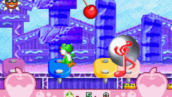 Yoshi Topsy-Turvy Screenshot