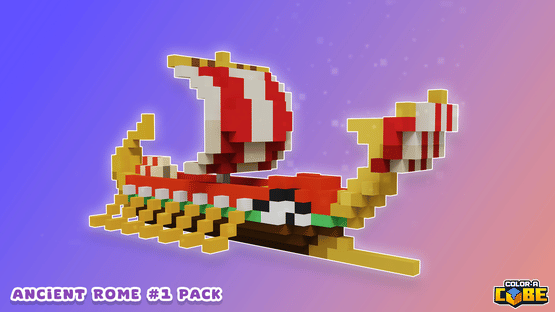 Color-A-Cube: Ancient Rome Pack #1 Screenshot