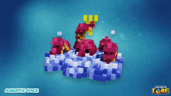 Color-A-Cube: Aquatic Pack #1 Screenshot
