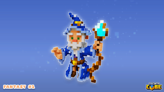 Color-A-Cube: Fantasy Pack #1 Screenshot