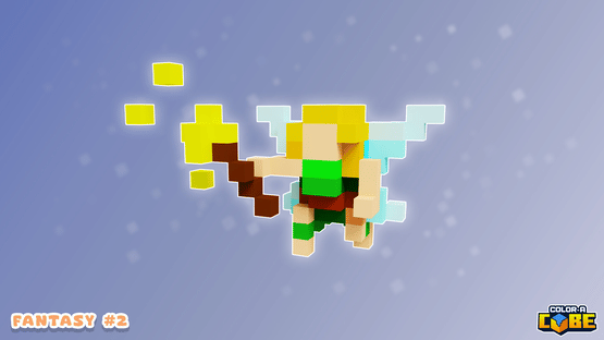 Color-A-Cube: Fantasy Pack #2 Screenshot