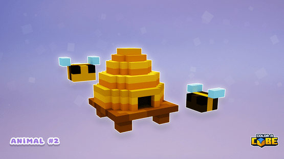 Color-A-Cube: Farm Animal Pack #2 Screenshot