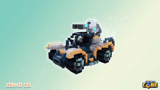 Color-A-Cube: Scifi Pack #1 Screenshot