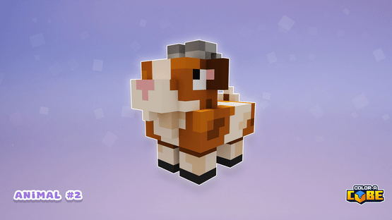 Color-A-Cube: Farm Animal Pack #2 Screenshot
