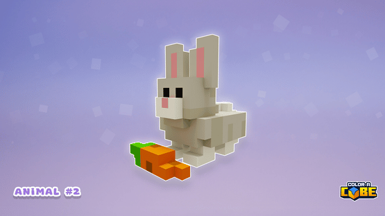 Color-A-Cube: Farm Animal Pack #2 Screenshot