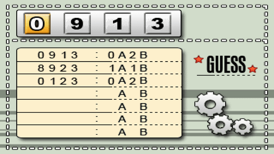 Bulls and Cows Screenshot