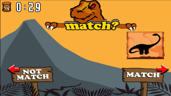 T-Rex Memory Match Screenshot
