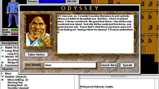 Odyssey: The Legend of Nemesis screenshot 3