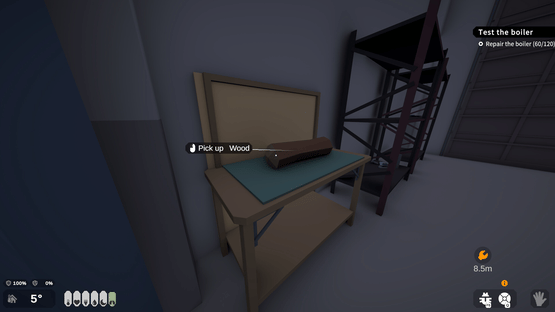 Snow Steam Trail Screenshot