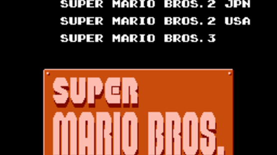 Super Mario All-Stars NES Screenshot
