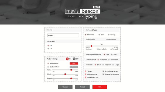Mavis Beacon Teaches Typing 2020 Screenshot