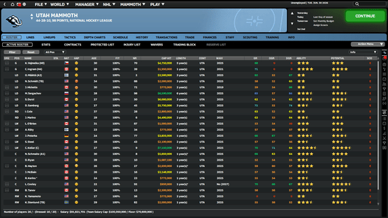 Franchise Hockey Manager 12 Screenshot