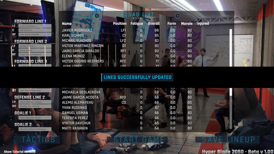 HyperBlade 2050: Dystopian Sports Manager Screenshot