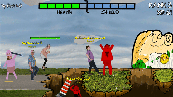 I'm in Love With Your Dead Grandmother: Online Battle Royale Screenshot