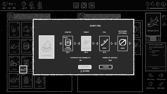 Don't Freeze: A Winter Card Survival screenshot 1