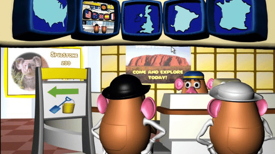 Mr. and Mrs. Potato Head Go on Vacation Screenshot