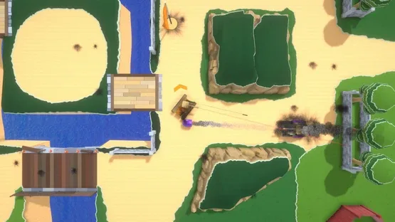 Cardboard Battle Tanks: Desk Division screenshot 5