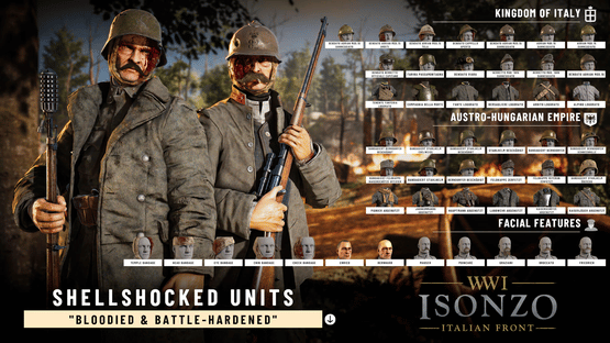 Isonzo: Shellshocked Units Pack Screenshot