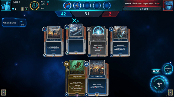 Galactic Deck Clash Screenshot