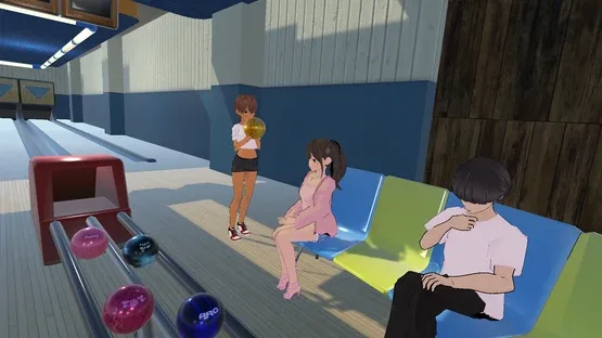 Kareshi no Mawari ni itara Iya na Onna Tomodachi wo Kobushi de Wakaraseru Game screenshot 5