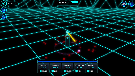Idle Geometry Defense Screenshot