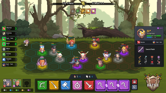 Crusaders Quest: Merge Chess Screenshot