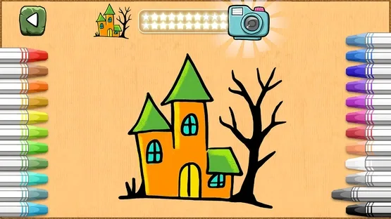 Crayon Halloween screenshot 4