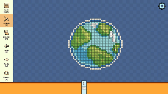 Pixel Cross Stitch Color by Number: Cute Pack Screenshot