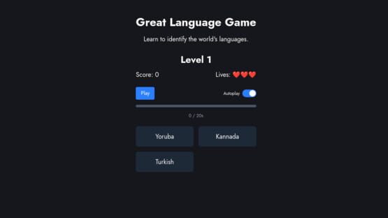 The Great Language Game screenshot 1