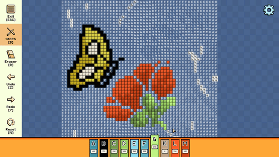 Pixel Cross Stitch: Color by Number - Simple Nature Pack 2 Screenshot