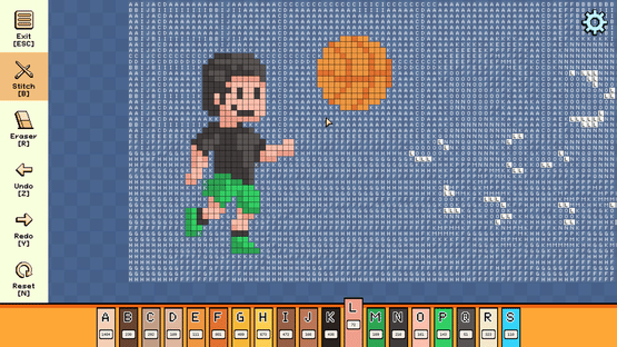 Pixel Cross Stitch: Color by Number - Back To School Pack Screenshot