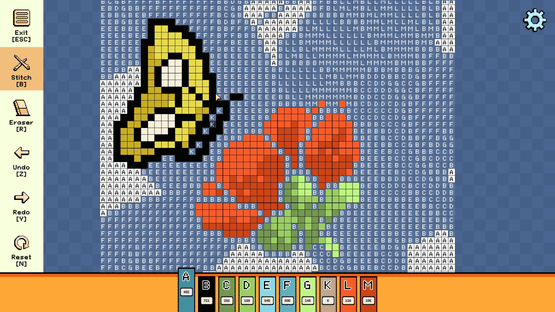 Pixel Cross Stitch: Color by Number - Simple Nature Pack 2 Screenshot